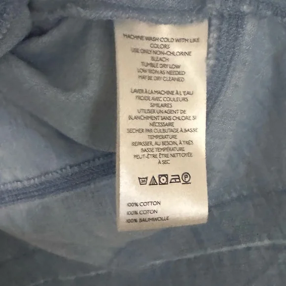 Free People We The Free Jude Denim Pullover Indigo Size Medium - Picture 8 of 11